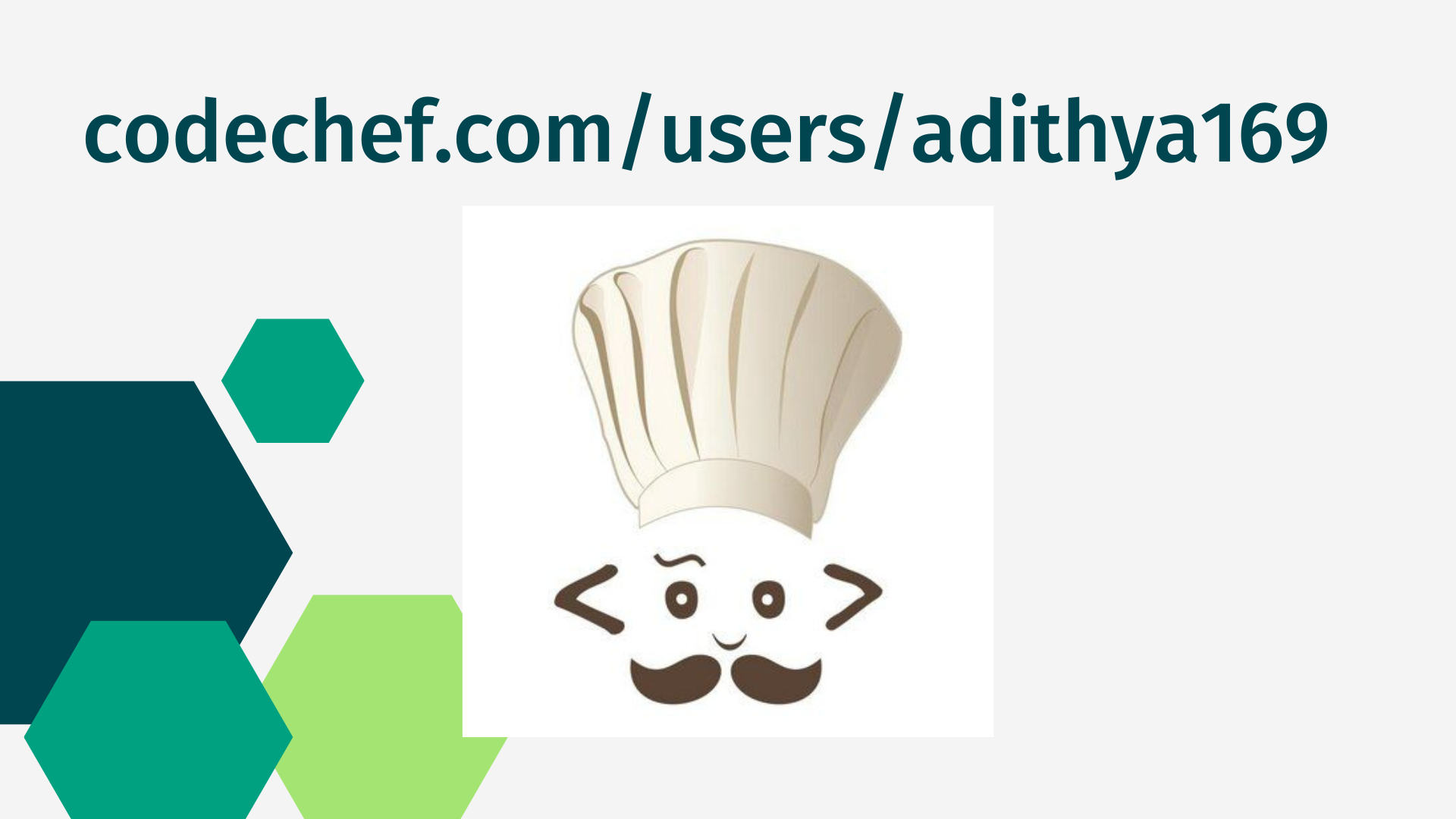 A screenshot of https://www.codechef.com/users/adithya169