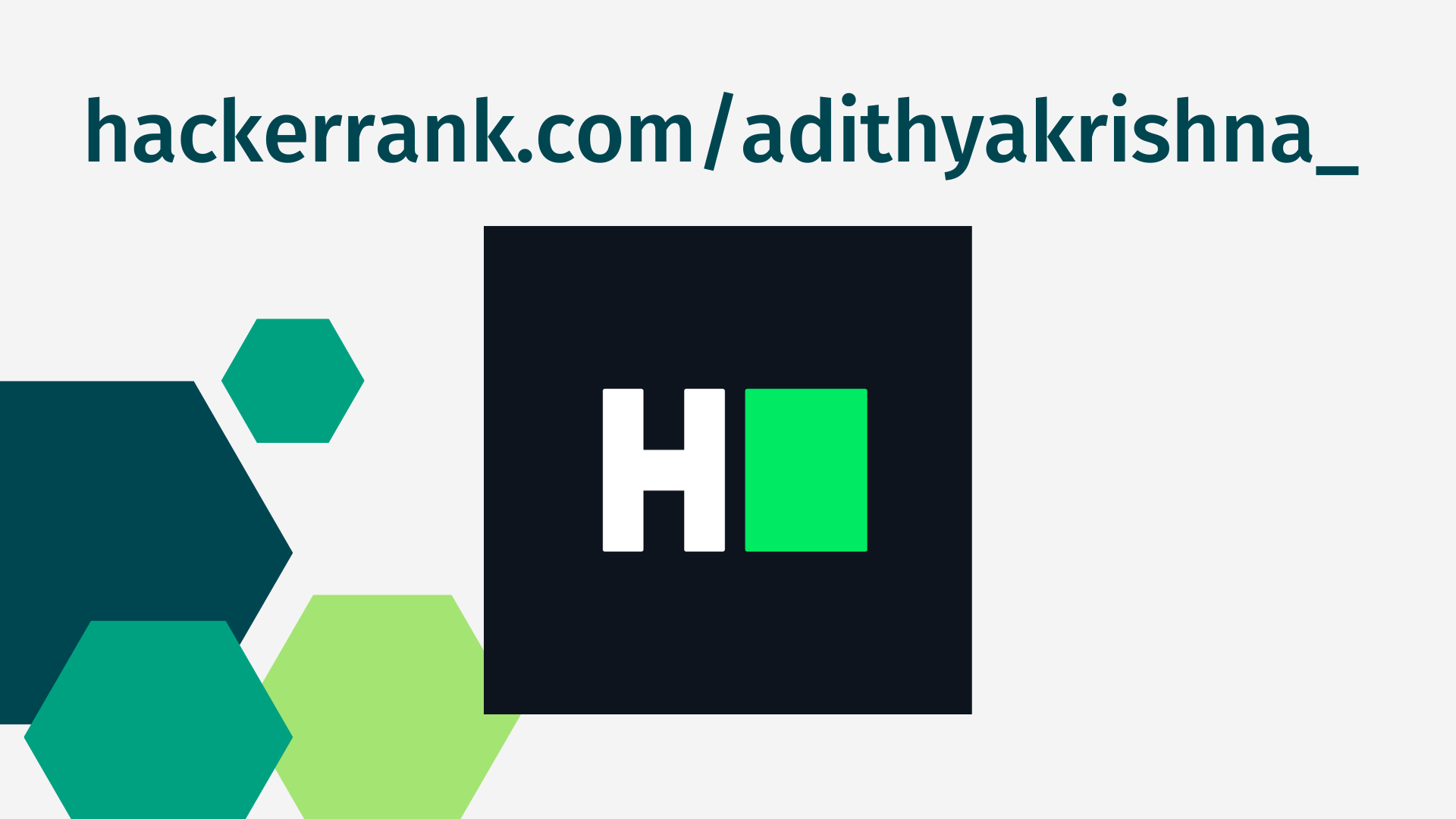 A screenshot of https://www.hackerrank.com/adithyakrishna_